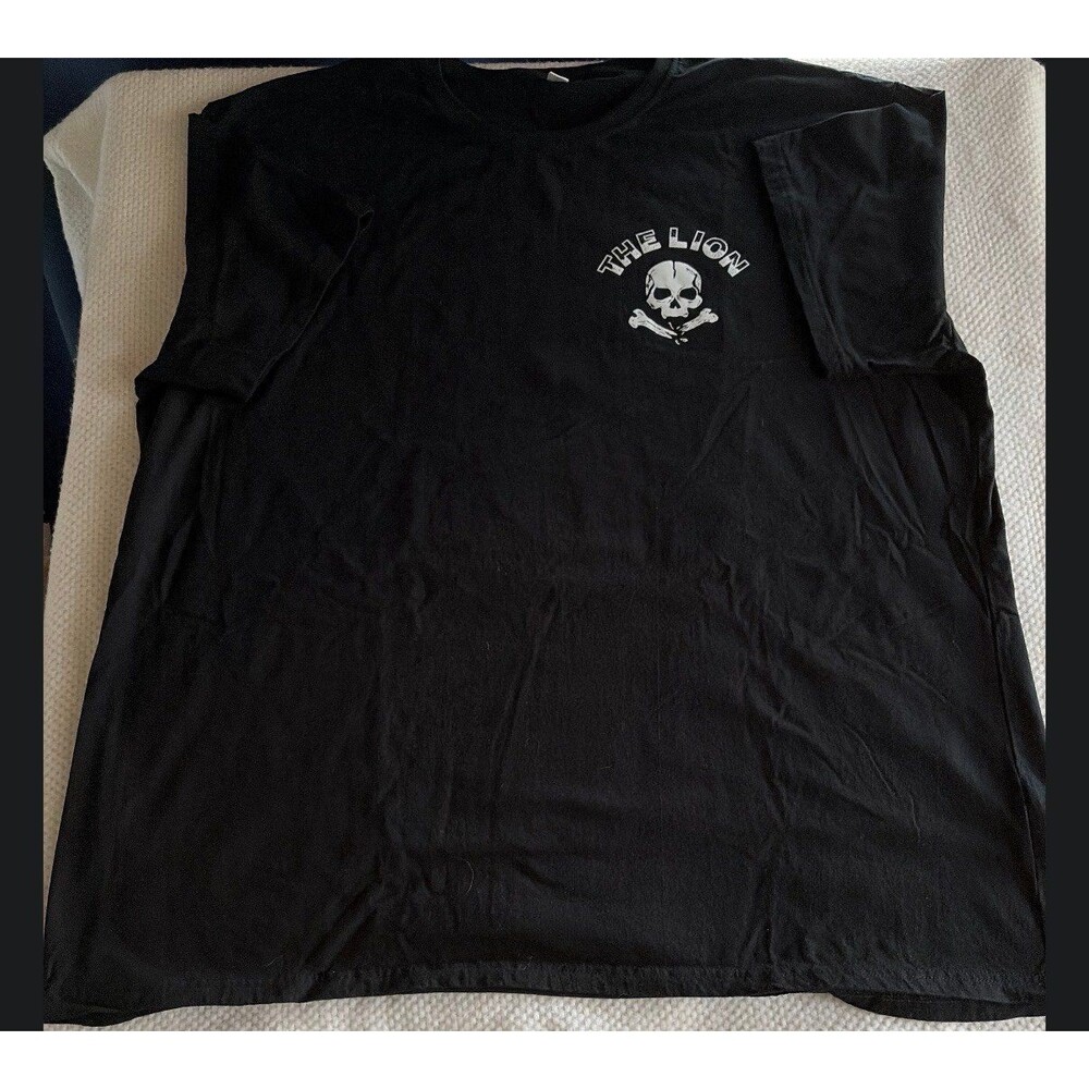 The Lion Skull and Crossbones Graphic T-Shirt.